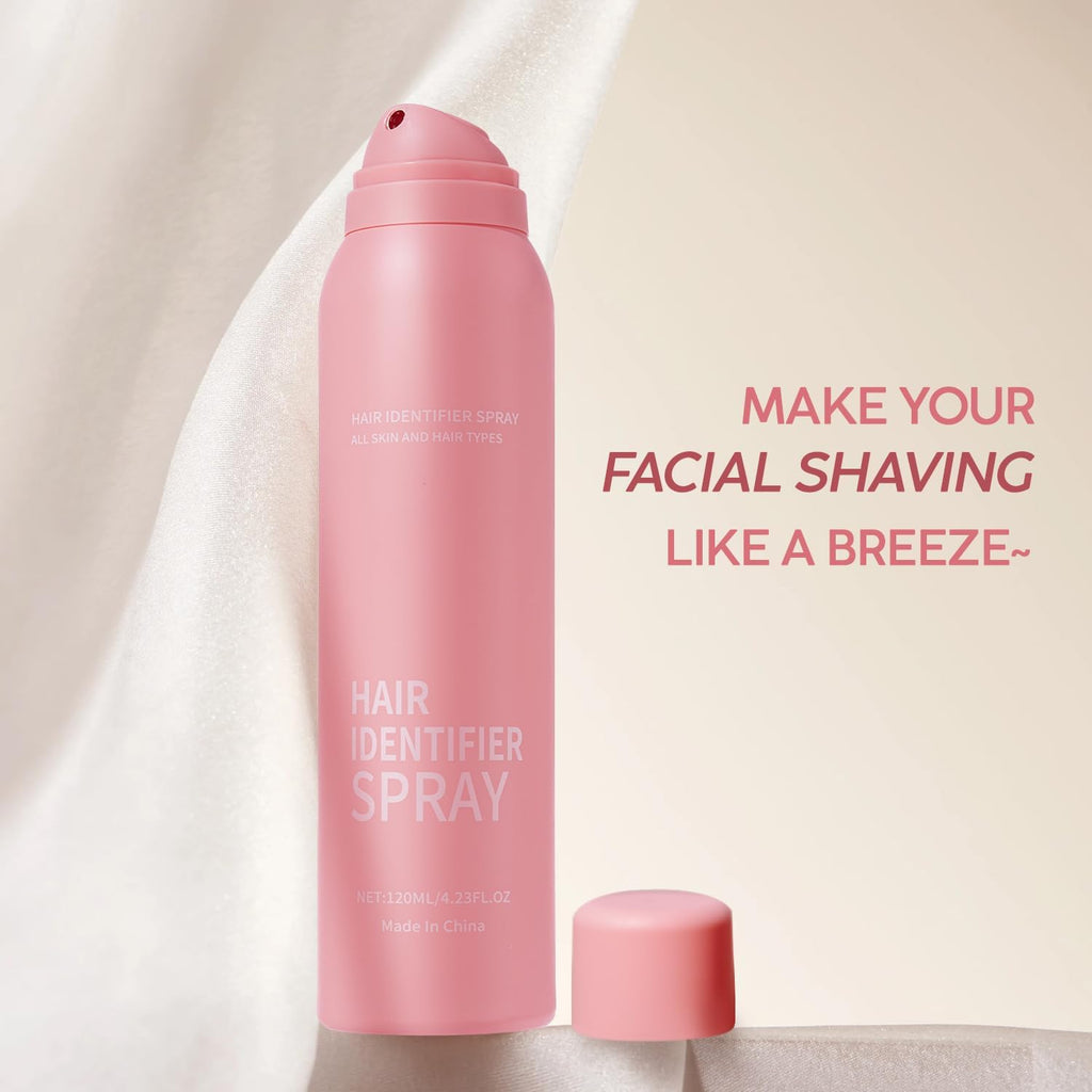 Hair Identifier Spray for Face Shaving