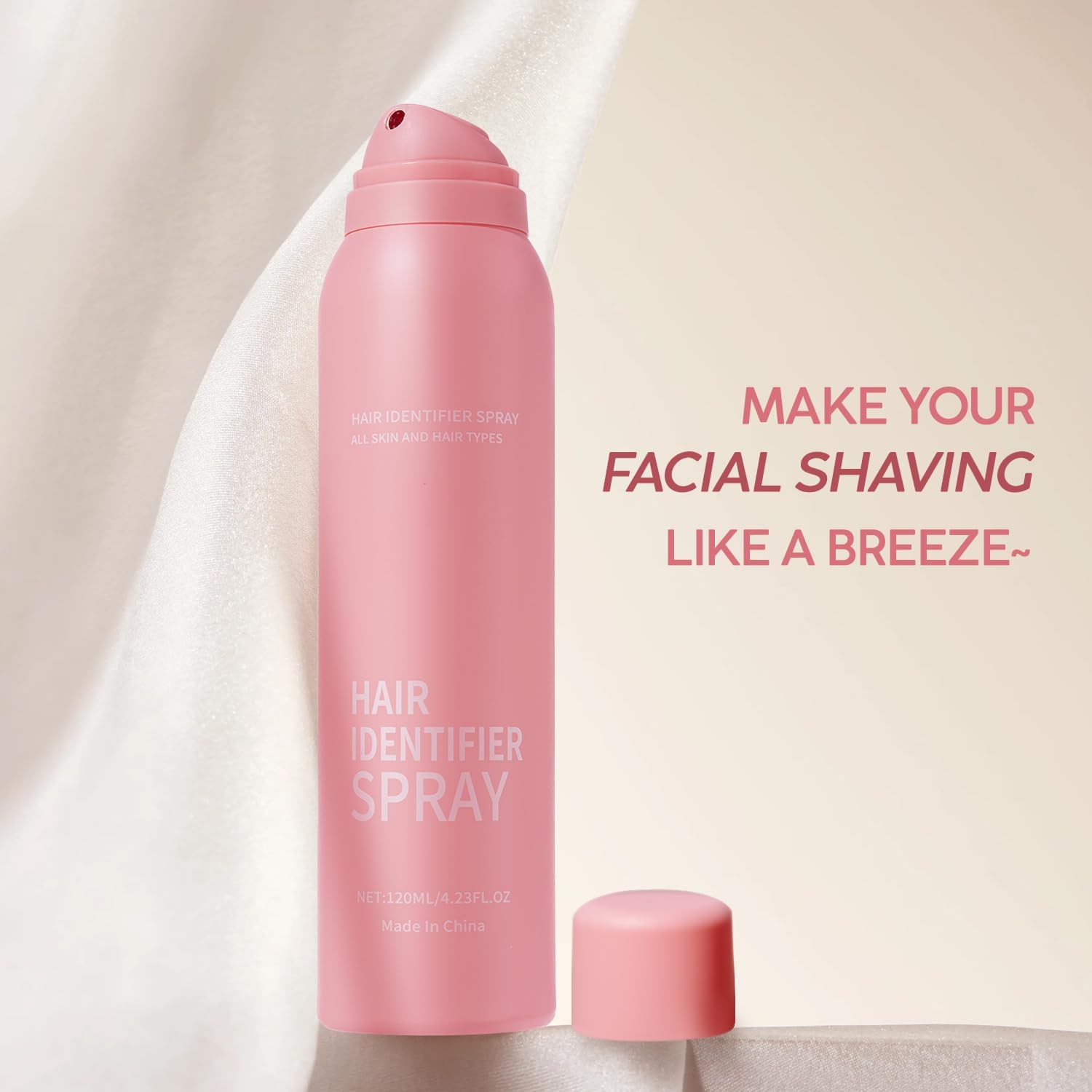 Hair Identifier Spray for Face Shaving