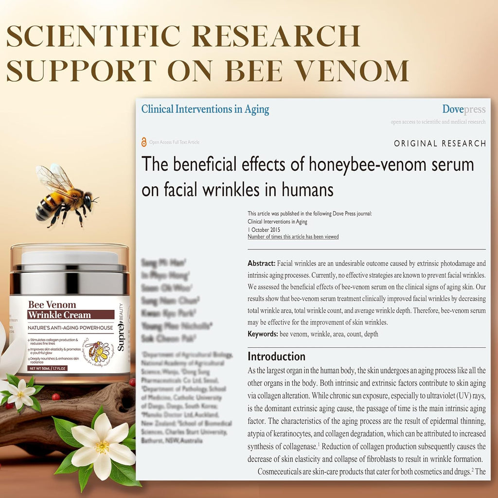 Bee Venom Wrinkle Cream