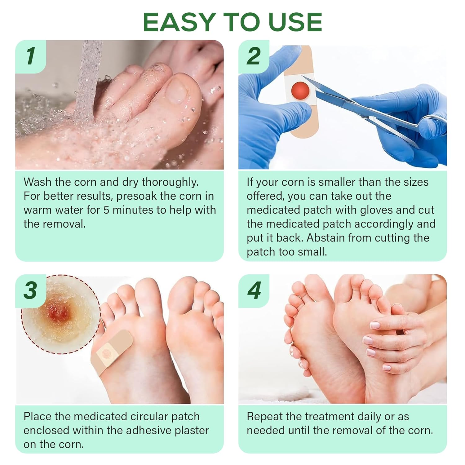 Corn Removers for Toes Feet Bandages
