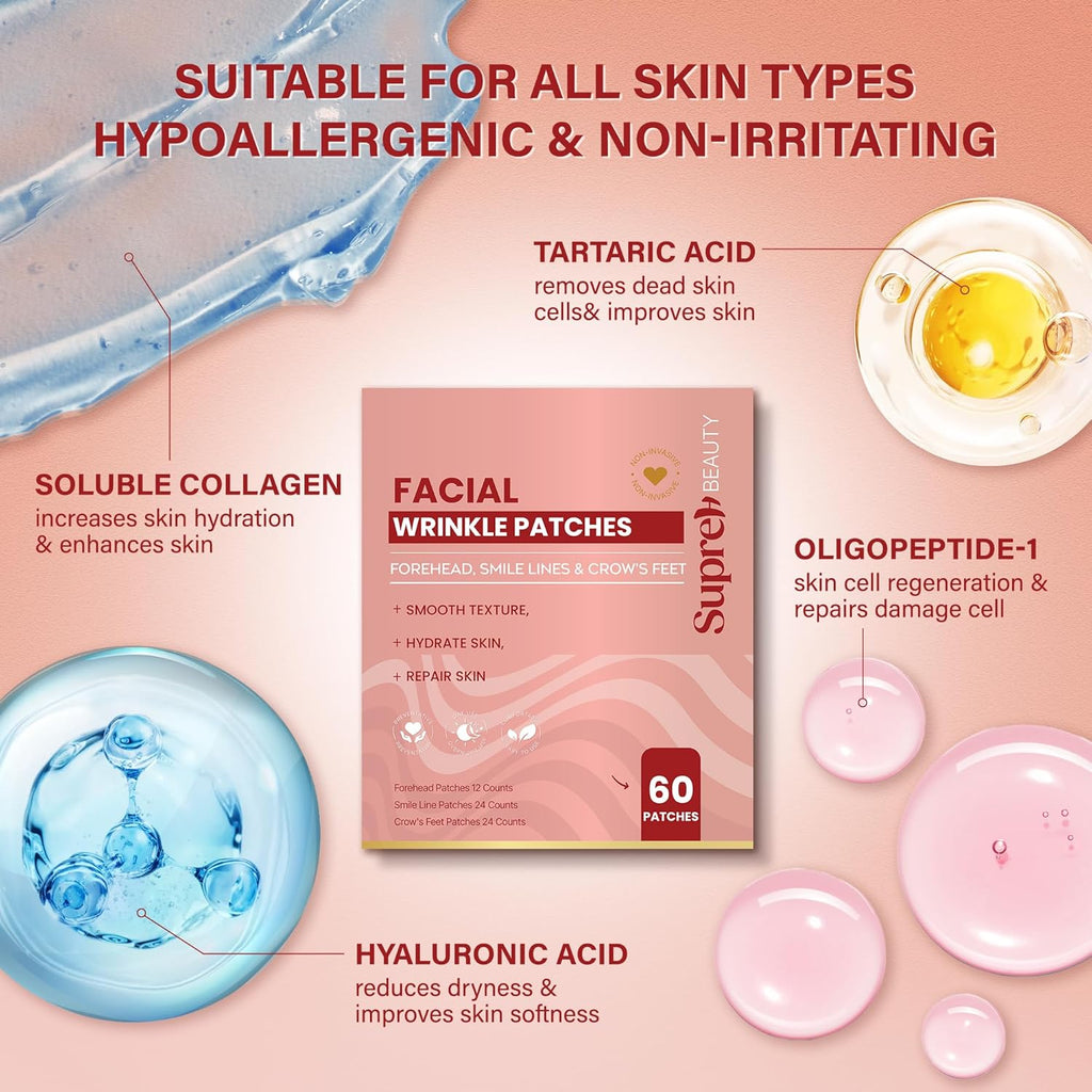 Forehead Wrinkle Patches For Anti-Wrinkle