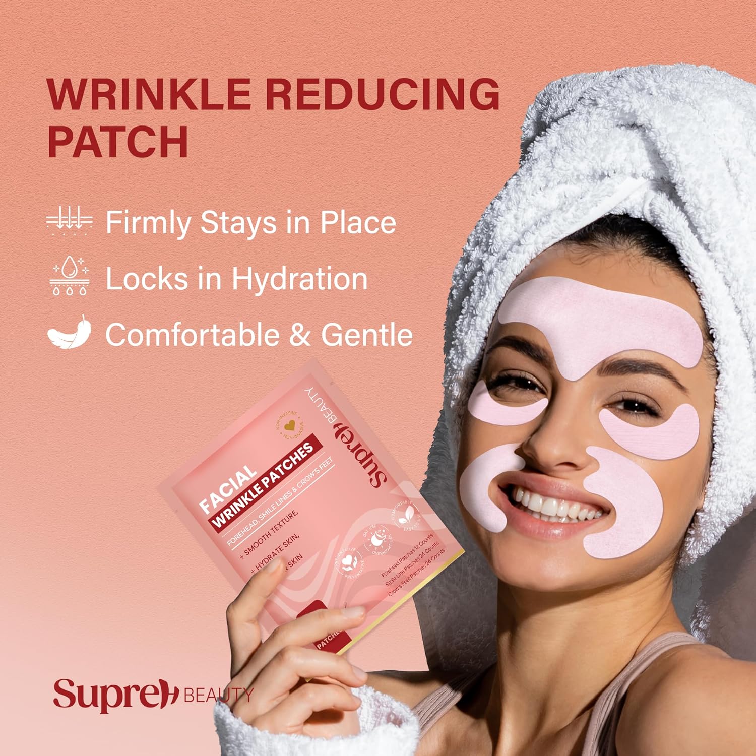 Forehead Wrinkle Patches For Anti-Wrinkle